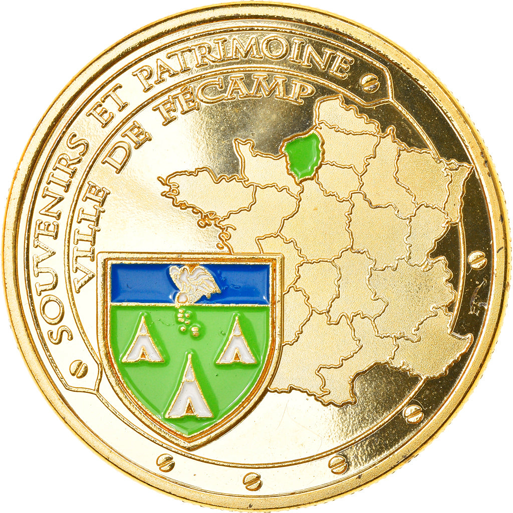 France, Jeton, Jeton Touristique, Fécamp - Palais de la Bénédictine
