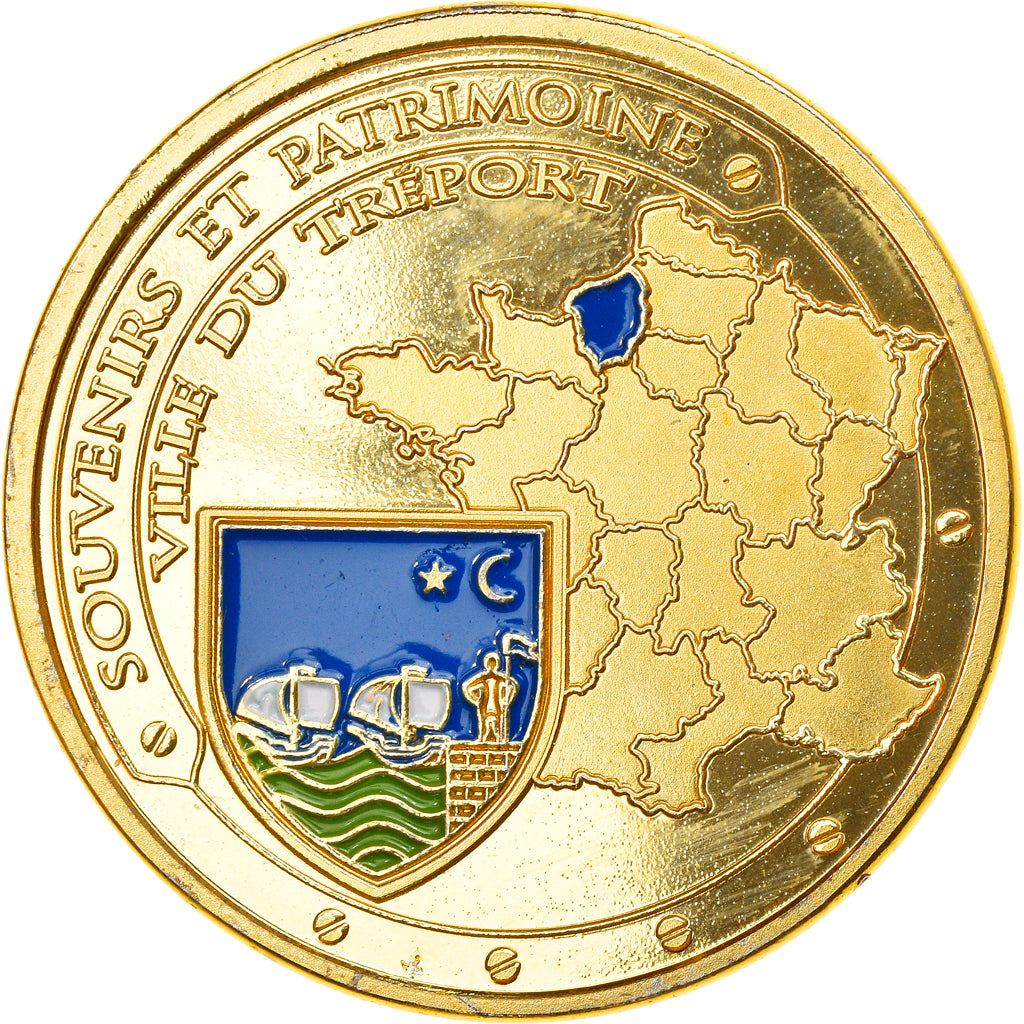 France, Token, Touristic token, 76/ Le Tréport - Funiculaire, 2006, Souvenirs