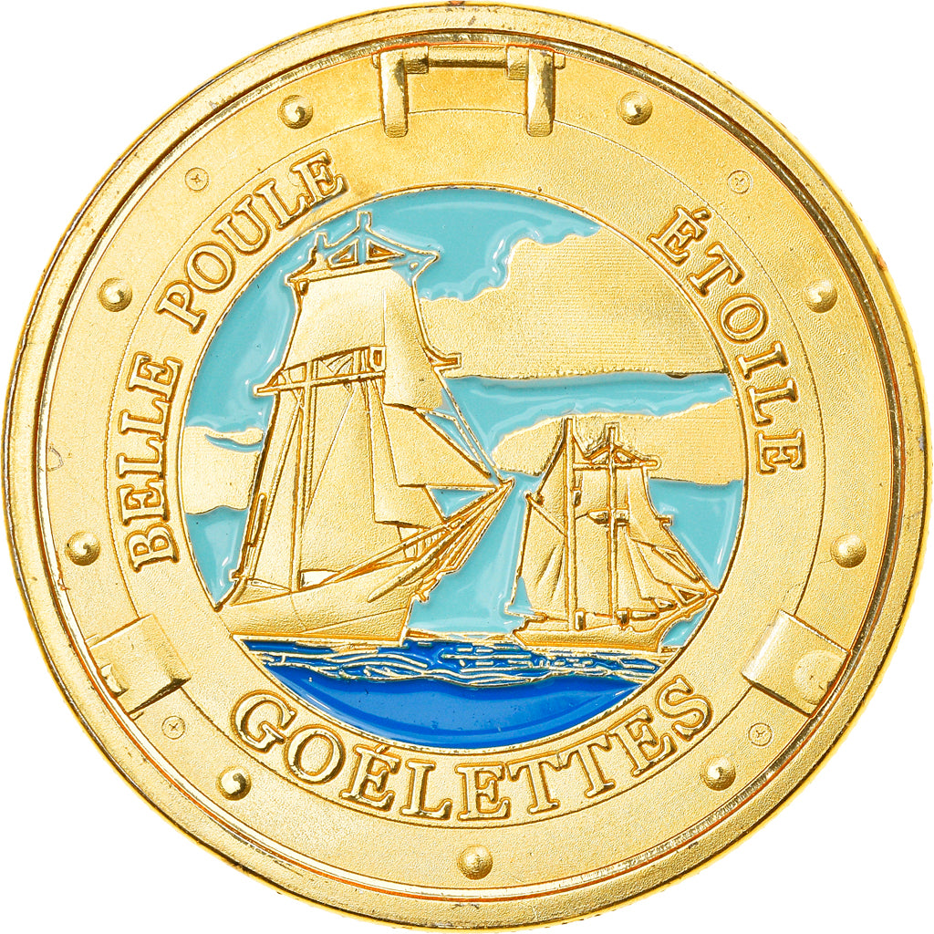 Frankrijk, Token, Toeristisch fiche, 76/ Fécamp - Goélettes, Souvenirs et