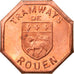France, Jeton, Rouen, Tramways de rouen, Bon pour une Section, Banlieue, SUP+