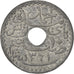 TUNISIA, 10 Centimes, 1942, Paris, KM #267, EF(40-45), Zinc, Lecompte #117, 2.53