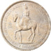 Coin, Great Britain, Elizabeth II, 5 Shillings, 1953, AU(55-58), Copper-nickel