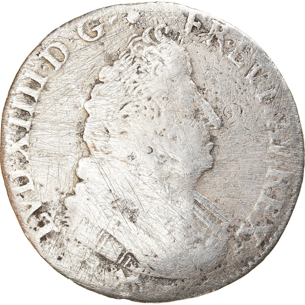 Moneta, Francia, Louis XIV, 1/4 Écu aux palmes, 1/4 Ecu, 1694, Limoges, Very