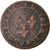 Moneta, Francia, Louis XIII, Double Tournois, 1631, La Rochelle, MB, Rame