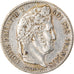 Coin, France, Louis-Philippe, 1/4 Franc, 1840, Paris, EF(40-45), Silver