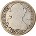 Monnaie, Espagne, Charles III, 2 Reales, 1778, Madrid, B+, Argent, KM:412.1