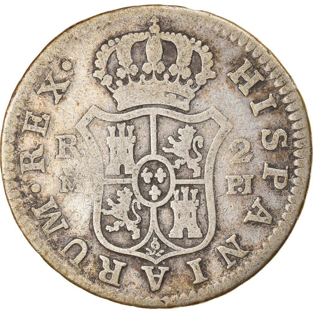 Monnaie, Espagne, Charles III, 2 Reales, 1778, Madrid, B+, Argent, KM:412.1