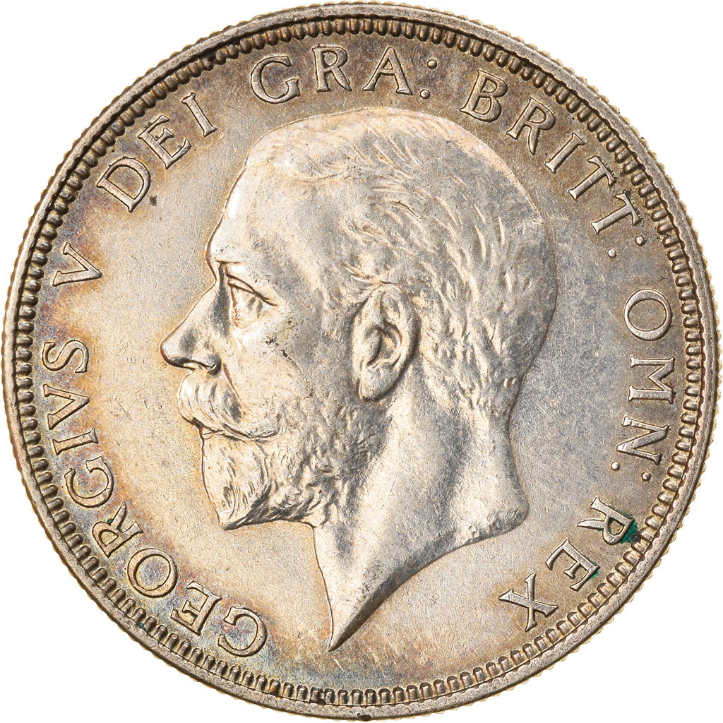 Coin, Great Britain, George V, Florin, Two Shillings, 1931, AU(55-58), Silver