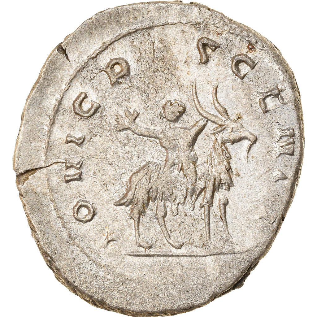 Coin, Valerian II, Antoninianus, 257-258, Trier, AU(50-53), Billon, RIC:3