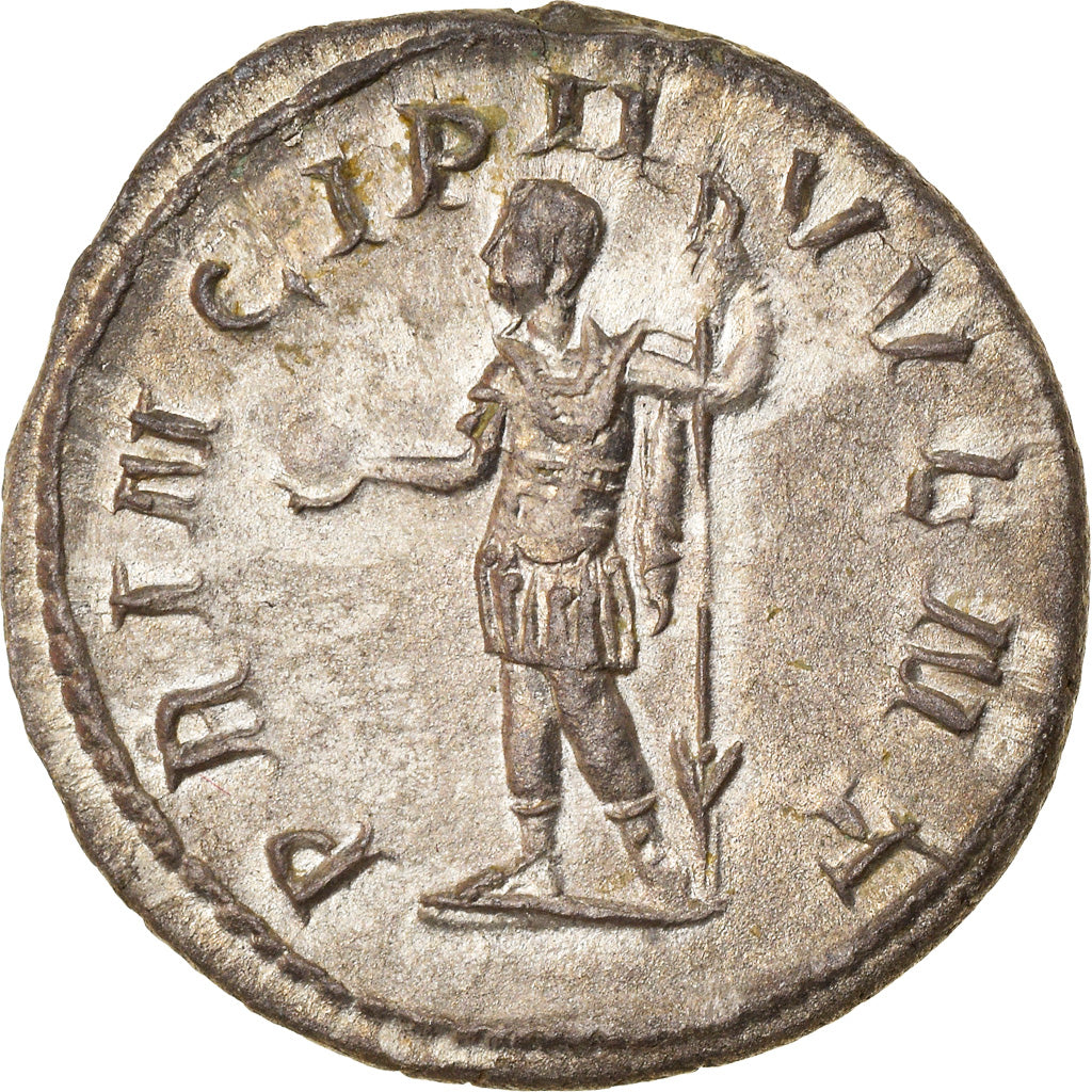 Coin, Philip II, Antoninianus, 246, Roma, AU(55-58), Billon, RIC:218d