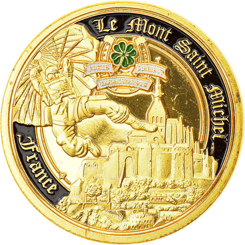 France, Token, Touristic token, Le Mont Saint-Michel, MS(65-70), Cupro-nickel