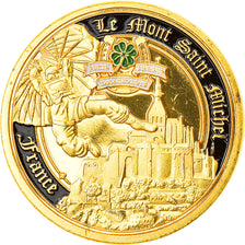France, Token, Touristic token, Le Mont Saint-Michel, MS(65-70), Cupro-nickel