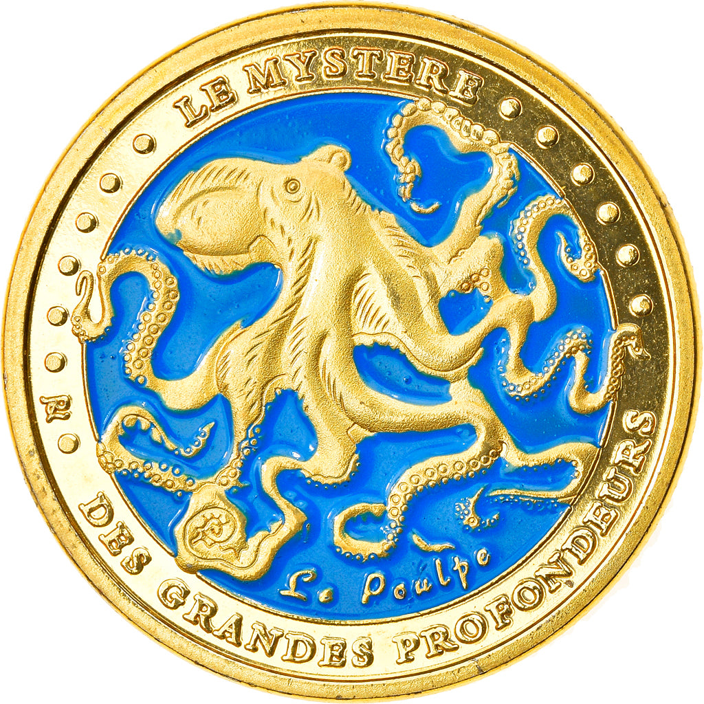 France, Token, Touristic token, Cherbourg - La Cité de la mer - Scaphandrier