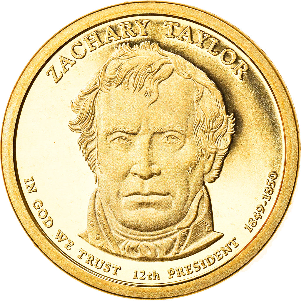 Moneta, Stati Uniti, Zachary Taylor, Dollar, 2009, U.S. Mint, San Francisco