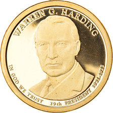 Coin, United States, Warren G. Harding, Dollar, 2014, U.S. Mint, San Francisco
