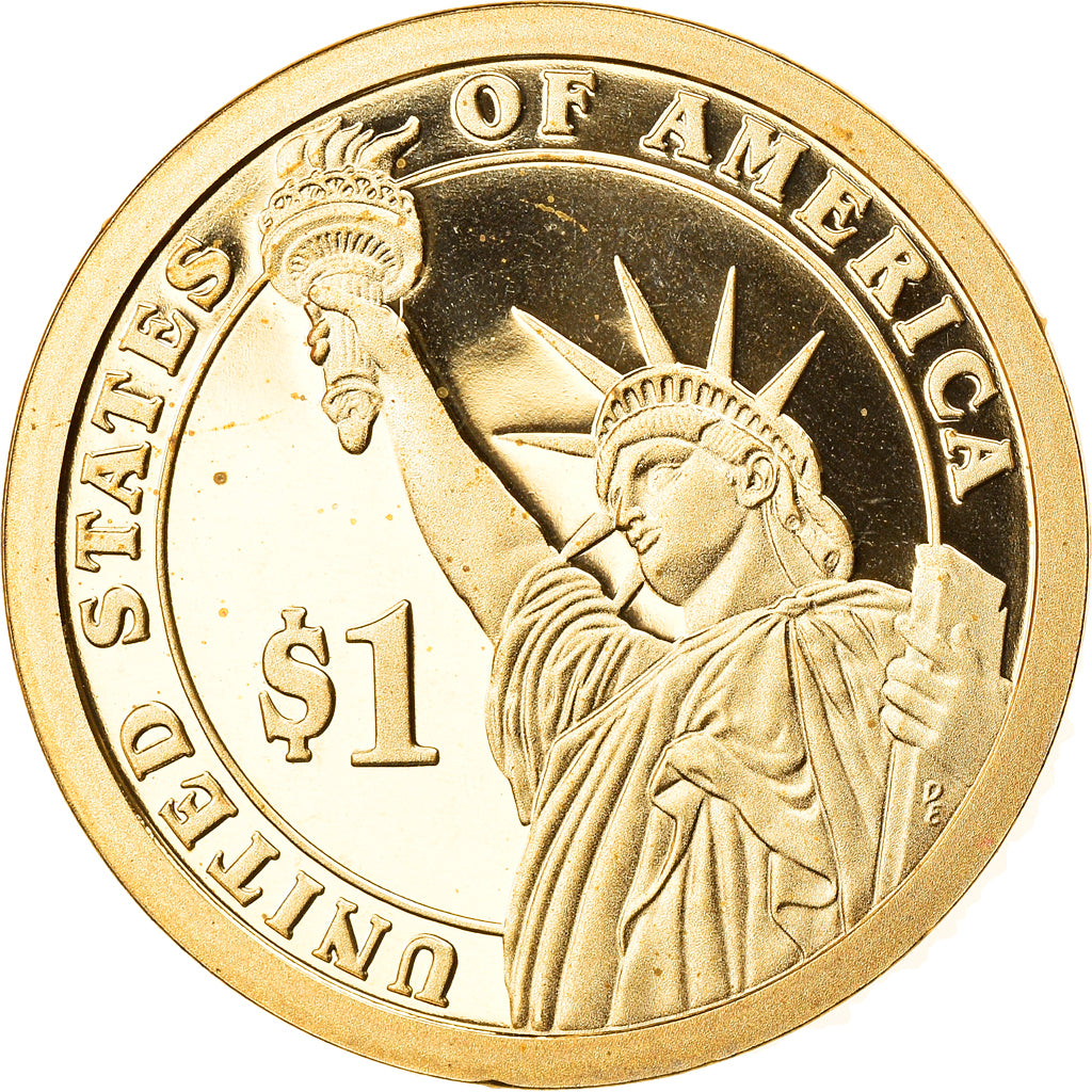 Coin, United States, Warren G. Harding, Dollar, 2014, U.S. Mint, San Francisco