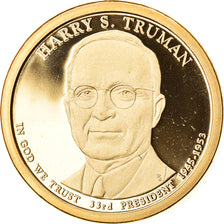 Coin, United States, Harry S. Truman, Dollar, 2015, U.S. Mint, San Francisco