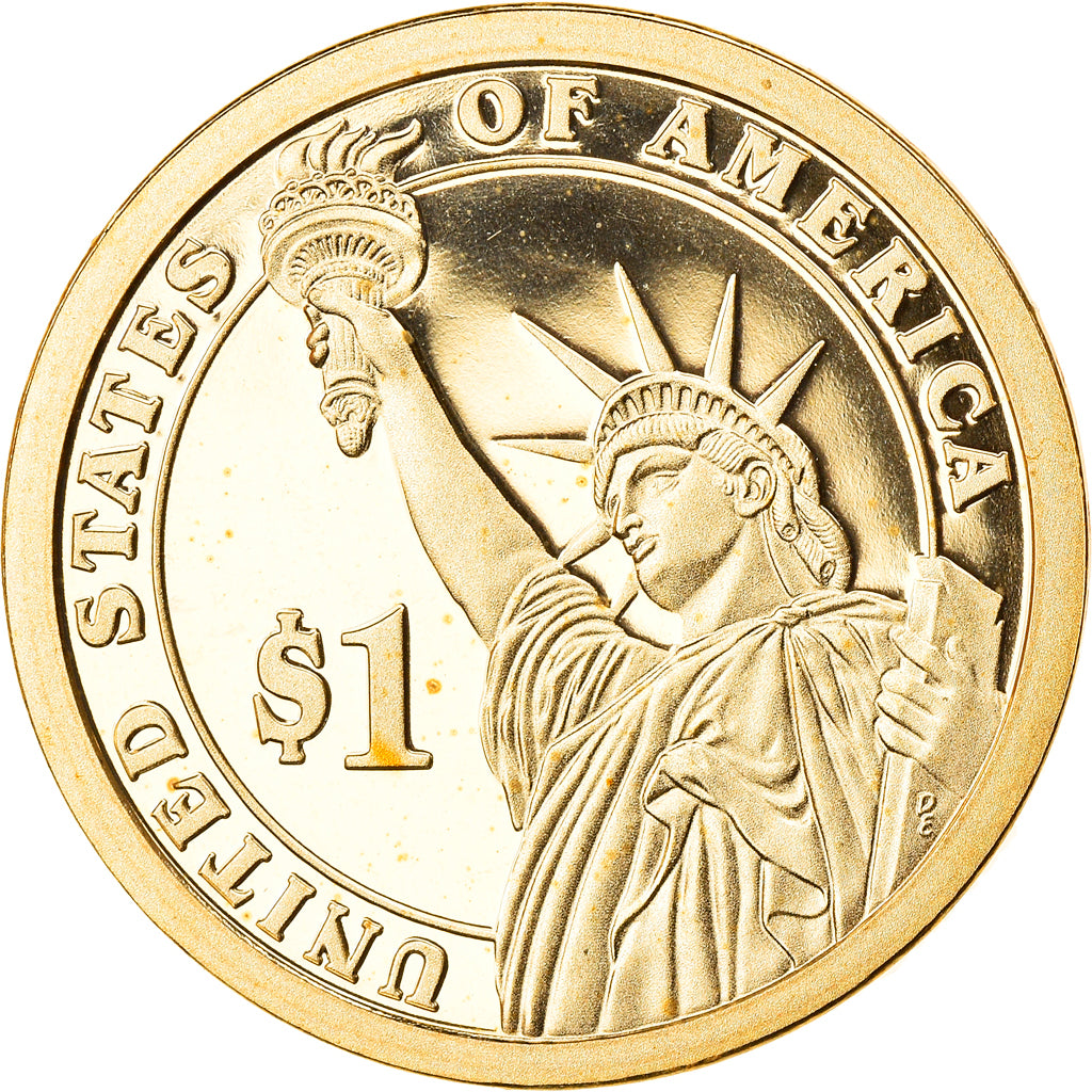 Coin, United States, John F. Kennedy, Dollar, 2015, U.S. Mint, San Francisco