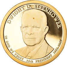 Coin, United States, Dwight D. Eisenhower, Dollar, 2015, U.S. Mint, San
