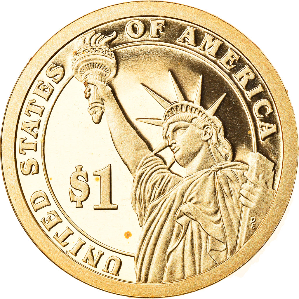 Coin, United States, Calvin Coolidge, Dollar, 2014, U.S. Mint, San Francisco
