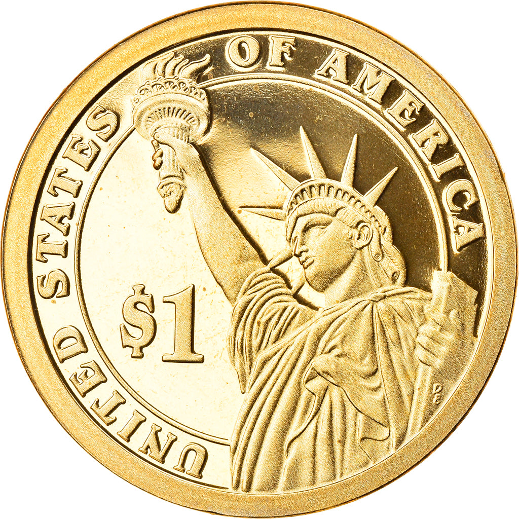 Coin, United States, James Buchanan, Dollar, 2010, U.S. Mint, San Francisco