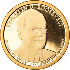 Monnaie, États-Unis, Franklin D. Roosevelt, Dollar, 2014, U.S. Mint, San
