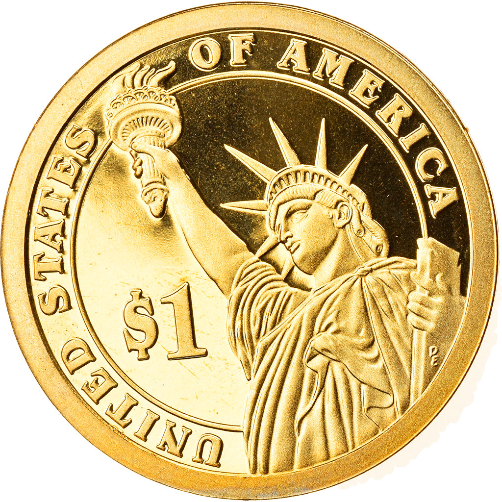 Moneta, Stati Uniti, Millard Fillmore, Dollar, 2010, U.S. Mint, San Francisco