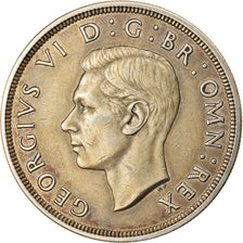 Coin, Great Britain, George VI, Crown, 1937, EF(40-45), Silver, KM:857