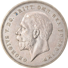 Coin, Great Britain, George V, Crown, 1935, AU(50-53), Silver, KM:842