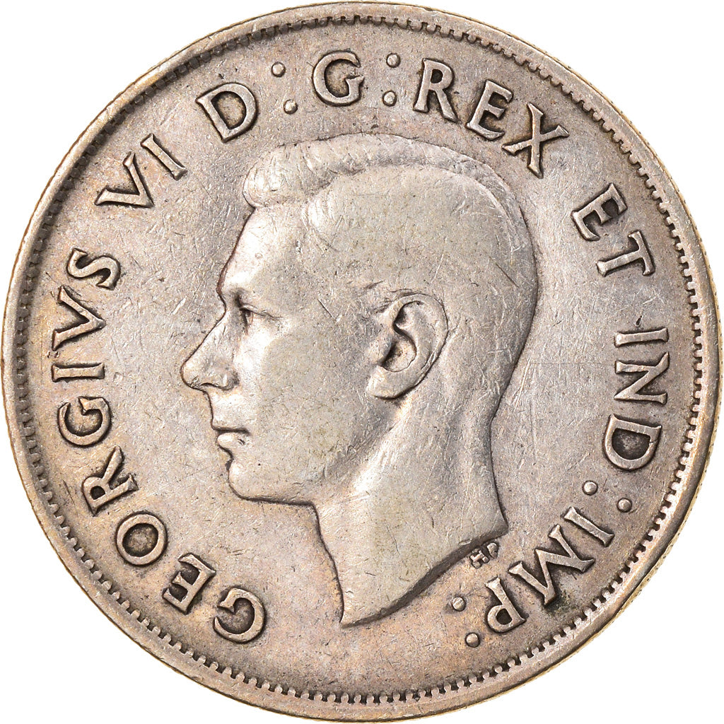 Monnaie, Canada, George VI, 50 Cents, 1940, Royal Canadian Mint, Ottawa, TB+