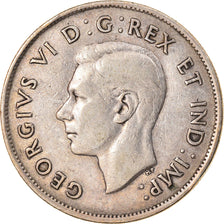 Monnaie, Canada, George VI, 50 Cents, 1940, Royal Canadian Mint, Ottawa, TB+