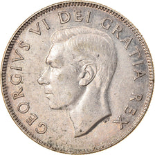 Coin, Canada, George VI, 50 Cents, 1950, Royal Canadian Mint, Ottawa, EF(40-45)