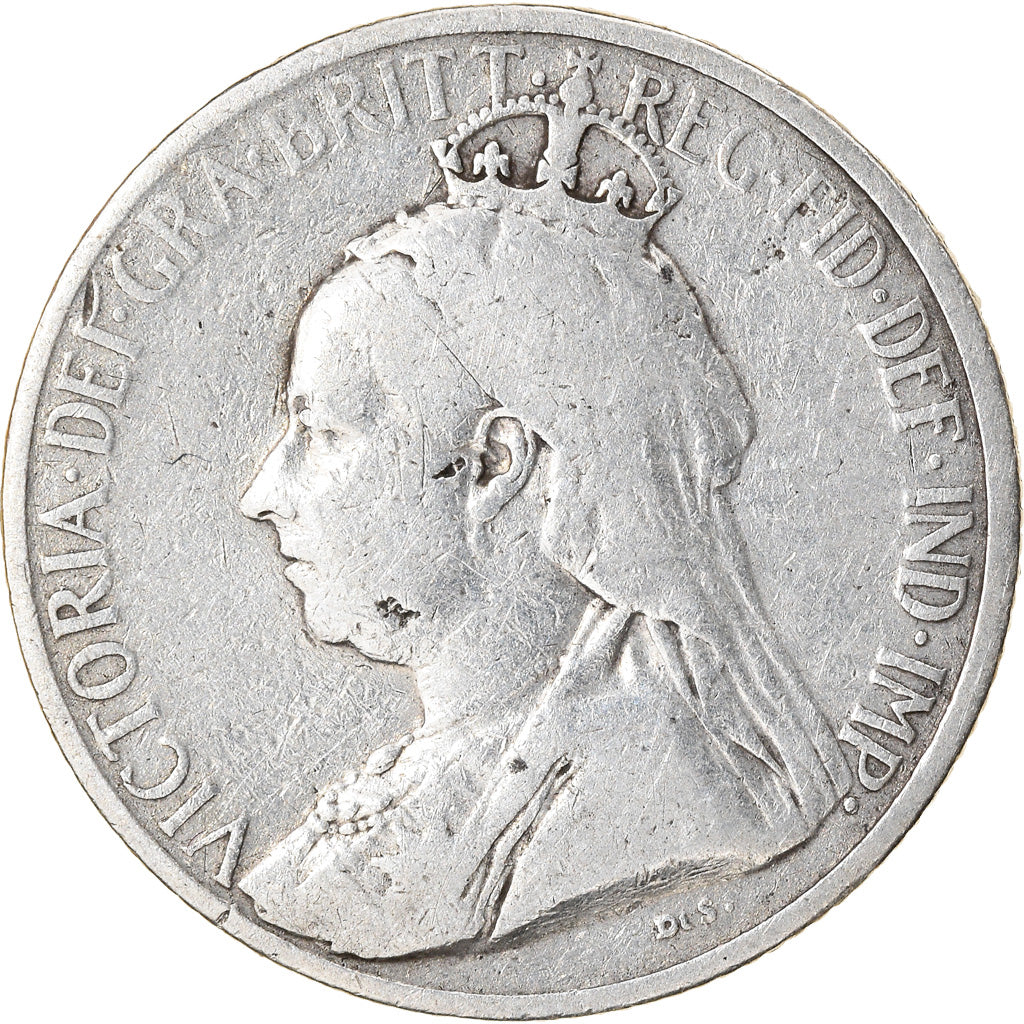 Moneta, Cypr, 9 Piastres, 1901, VF(20-25), Srebro, KM:6