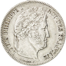 FRANCE, Louis-Philippe, Franc, 1846, Paris, KM #748.1, AU(50-53), Silver,...