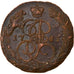 Monnaie, Russie, Catherine II, 5 Kopeks, 1783, Ekaterinbourg, TTB+, Cuivre