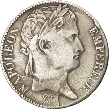 FRANCE, Napoléon I, 5 Francs, 1815, Limoges, KM #704.4, VF(20-25), Silver, G...