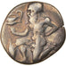 Moeda, Trácia, Thasos, Trihemiobol, 404-360 BC, Thasos, EF(40-45), Prata