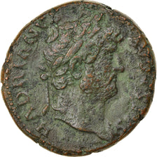 Moneta, Hadrian, As, 126, Roma, VF(30-35), Miedź, RIC:664