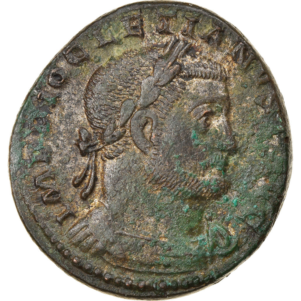 Coin, Diocletian, Follis, 300-301, Trier, EF(40-45), Copper, RIC:438a