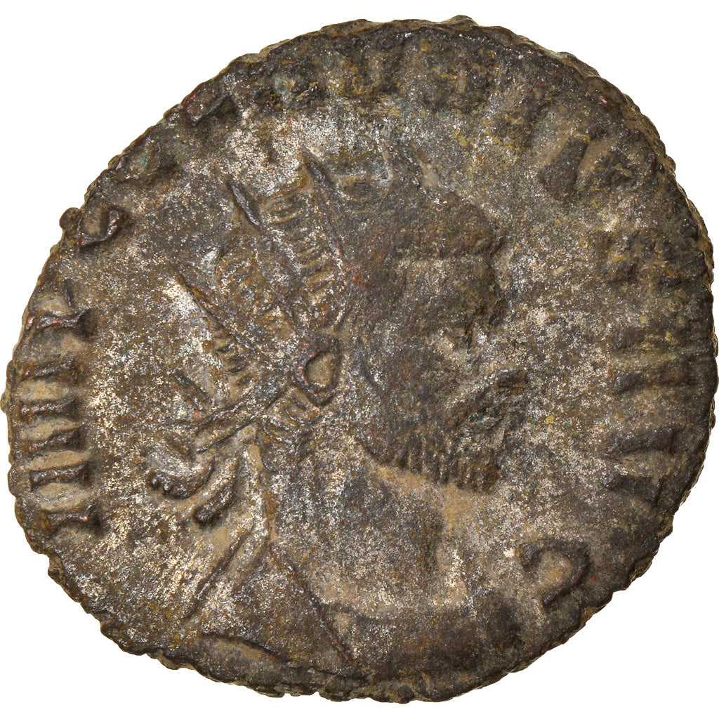 Moneda, Claudius II (Gothicus), Antoninianus, 270, Roma, MBC+, Vellón, RIC:67