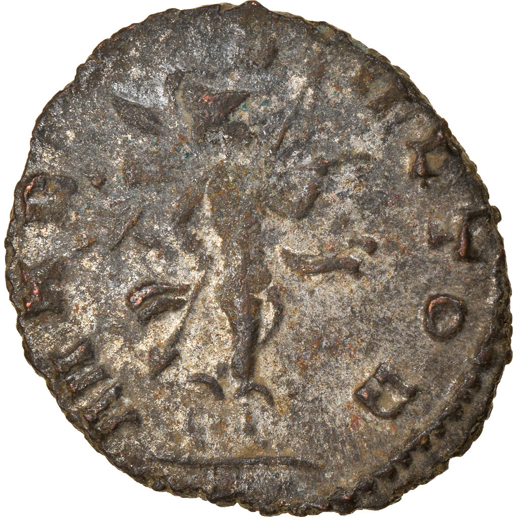 Moneda, Claudius II (Gothicus), Antoninianus, 270, Roma, MBC+, Vellón, RIC:67