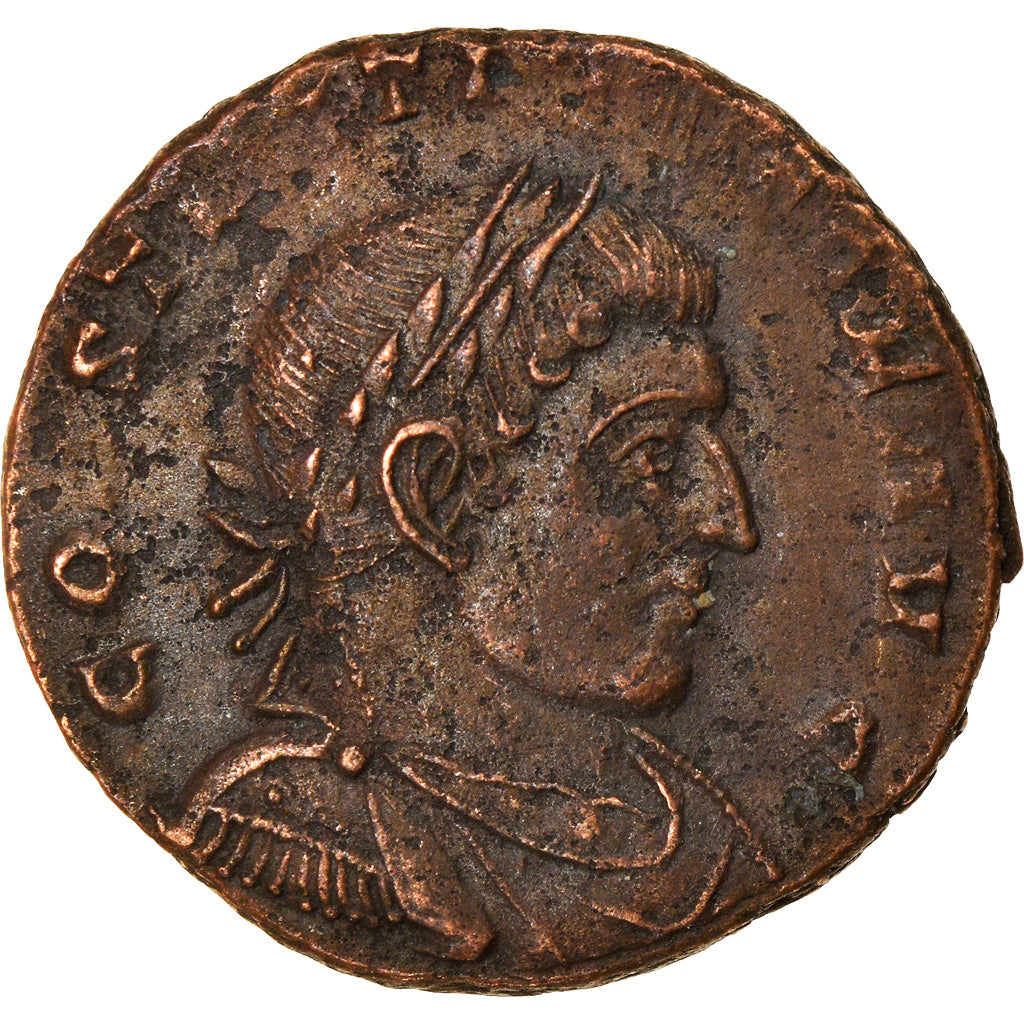 Moneta, Constantine I, Nummus, 317-318, Trier, BB+, Rame, RIC:167