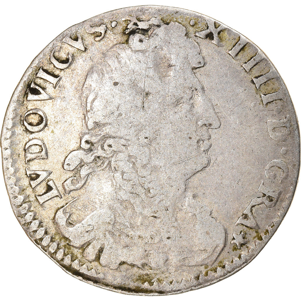 Coin, France, Louis XIV, 4 Sols dits « des Traitants », 4 Sols, 1677, Paris