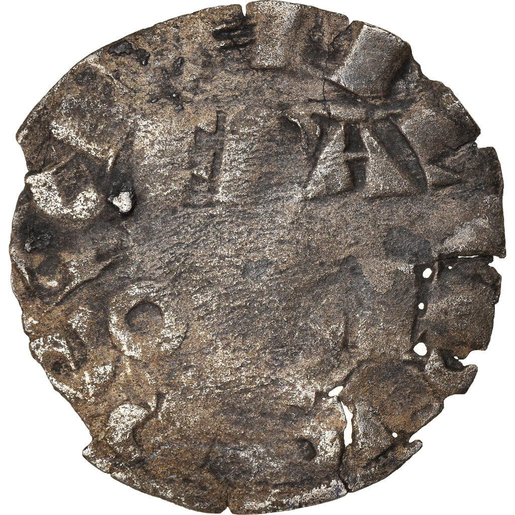 Coin, France, Philip II, Denier Parisis, Arras, VF(20-25), Silver, Duplessy:168