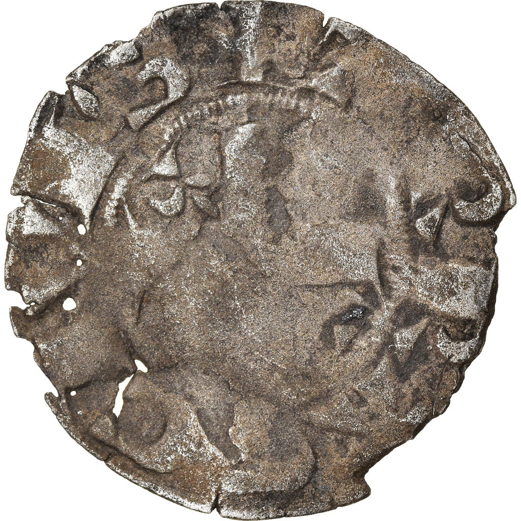 Coin, France, Philip II, Denier Parisis, Arras, VF(20-25), Silver, Duplessy:168