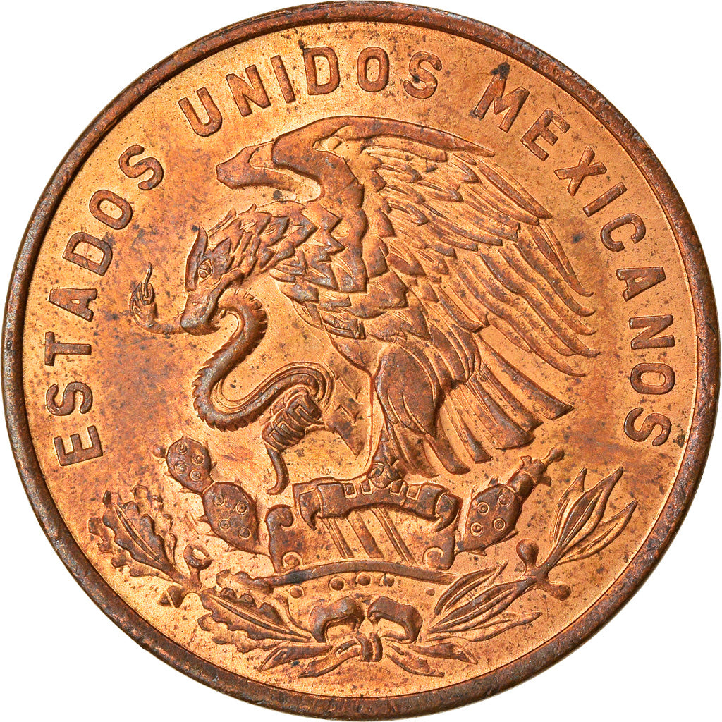 Monnaie, Mexique, 20 Centavos, 1964, Mexico City, SUP, Bronze, KM:440