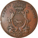 Francia, Token, Royal, Maire de Dijon, Guillaume Raviot, 1775, BB, Rame