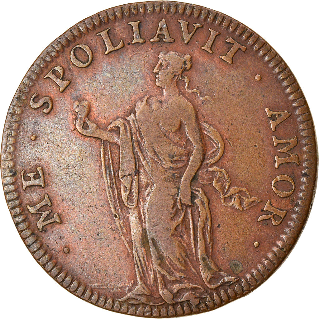 Frankreich, Token, Royal, Etats de Bourgogne, 1662, SS, Kupfer, Feuardent:9800