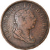 Coin, Guyana, George III, 1/2 Stiver, 1813, VF(20-25), Copper, KM:9