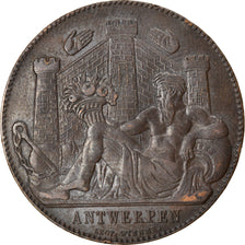 Belgium, Token, Exposition Universelle d'Anvers, 1885, Wiener, EF(40-45), Copper